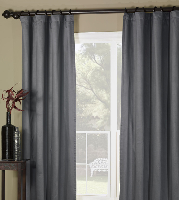 Witcoff Slate Curtain Panel