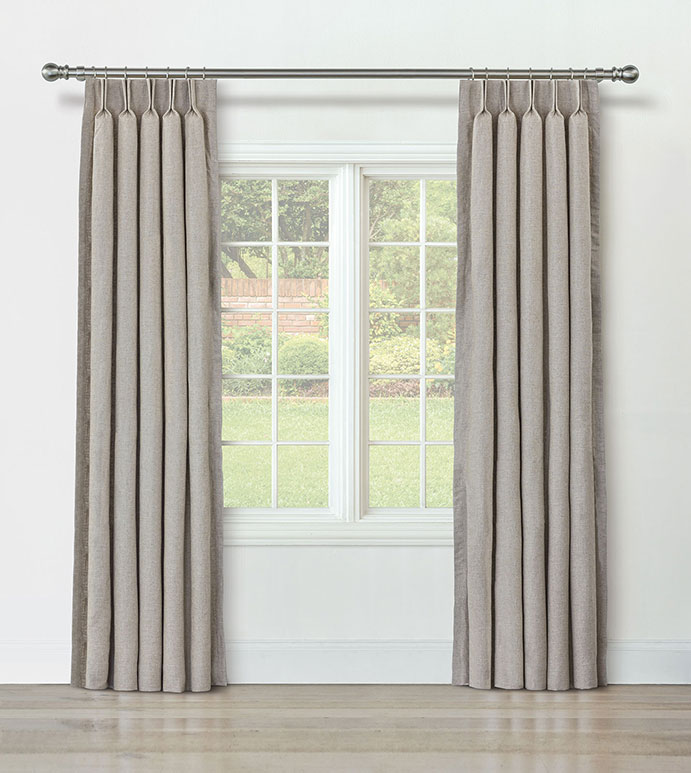 BRISA LINEN CURTAIN PANEL IN NATURAL