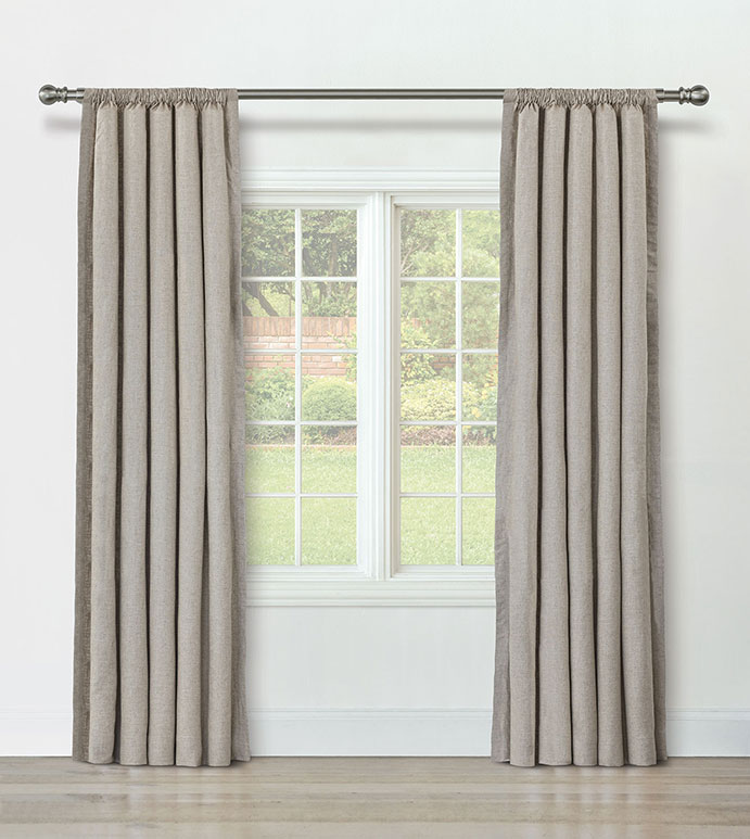 BRISA LINEN CURTAIN PANEL IN NATURAL