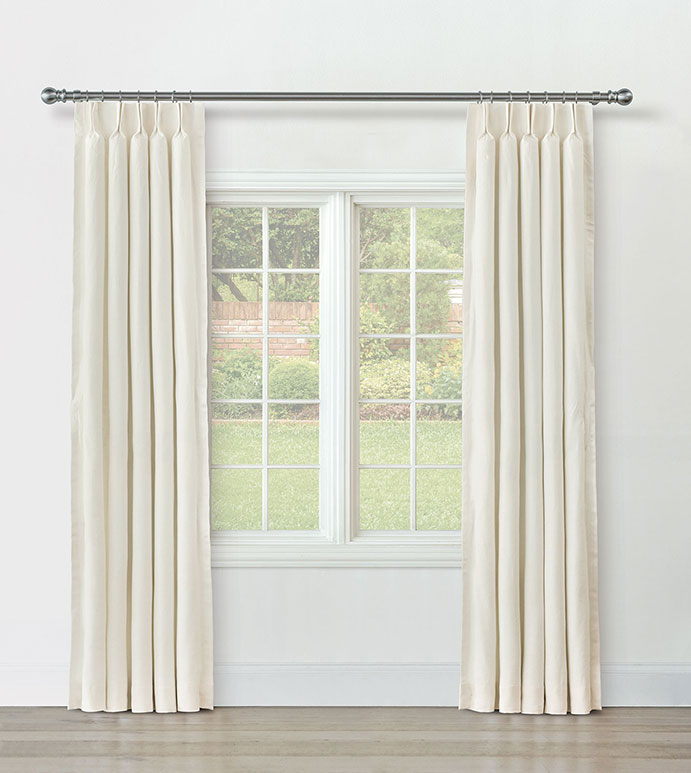 BRISA LINEN CURTAIN PANEL IN IVORY