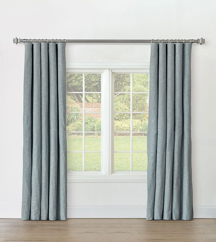 STERLING STRIE CURTAIN PANEL IN SKY