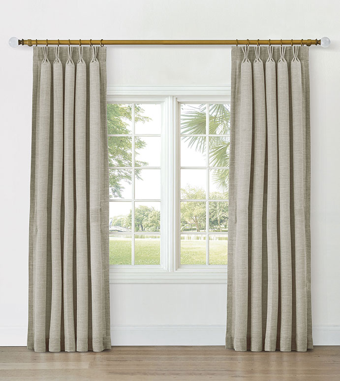 VAPOR SHEER CURTAIN PANEL IN SAND