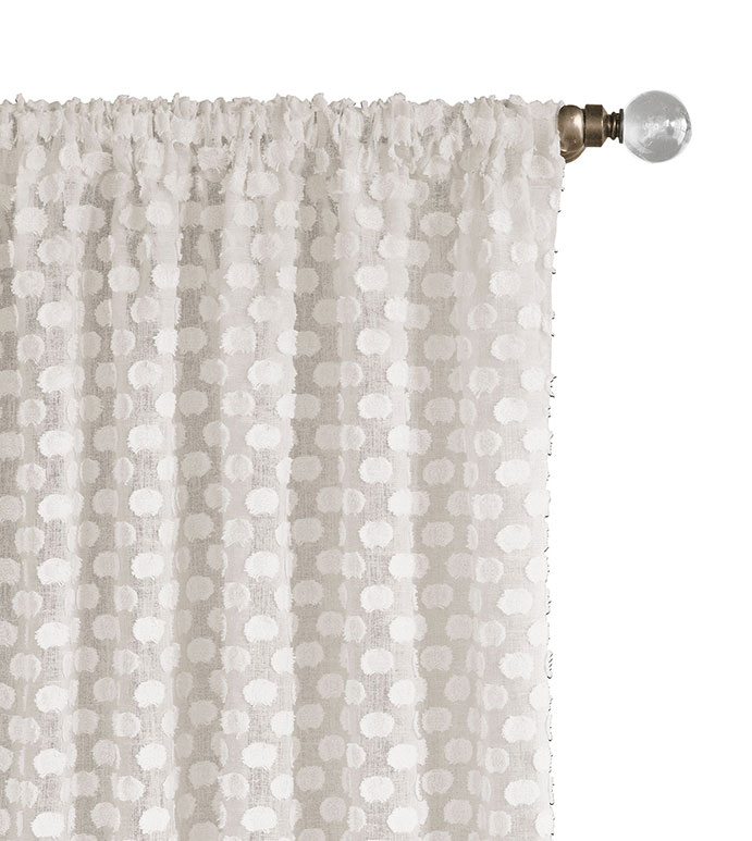 LILLA FIL COUPE CURTAIN PANEL IN NATURAL