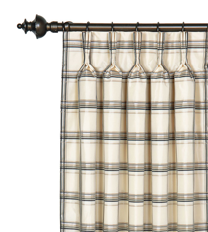 Abernathy Grid Curtain Panel