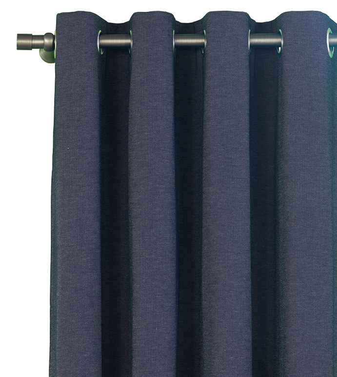 Strauss Denim Curtain Panel