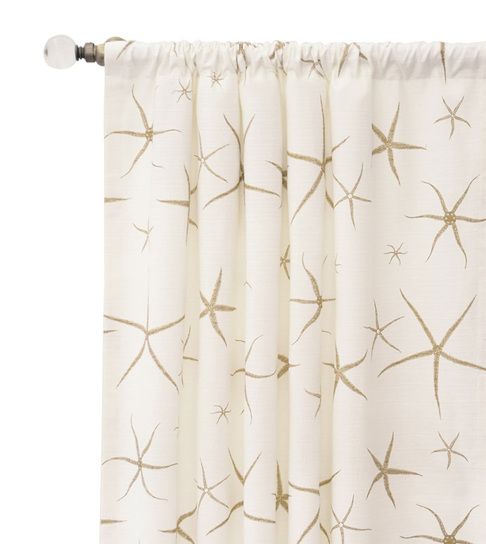 Tybee Natural Curtain Panel