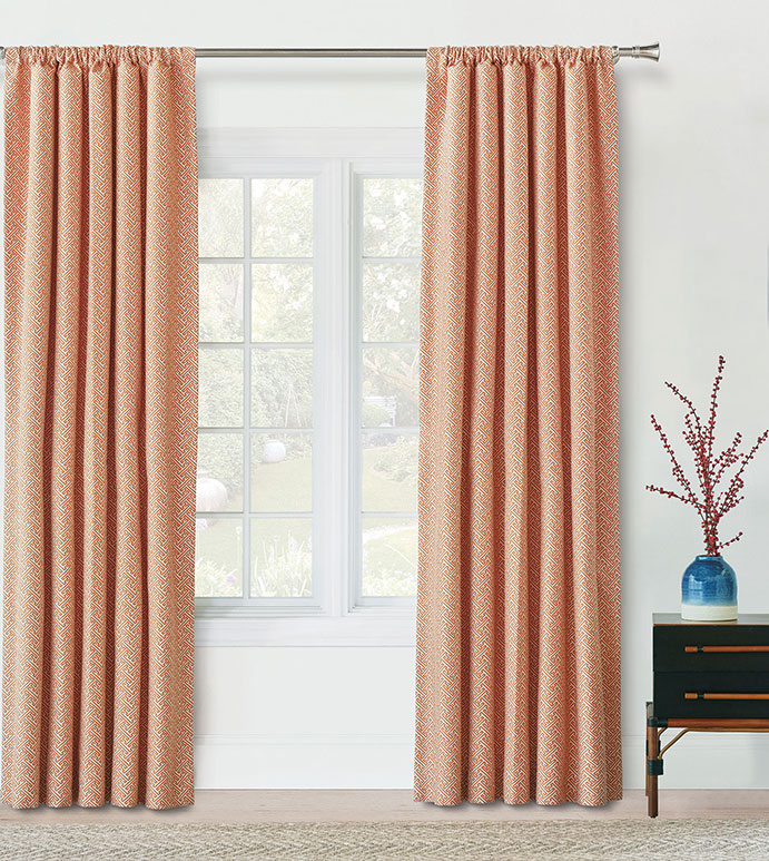 Indira Geometric Curtain Panel