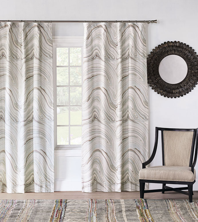 Blake Marble Curtain Panel