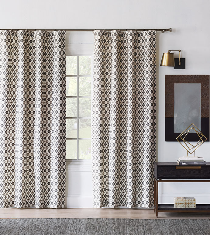 Bale Geometric Curtain Panel