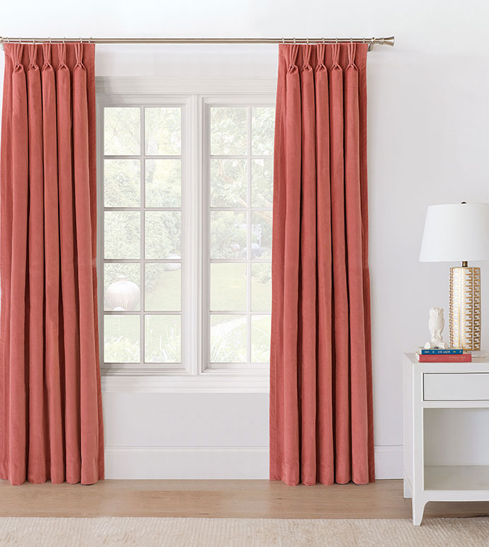 Rena Velvet Curtain Panel