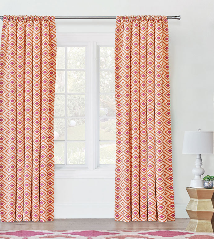 Taylor Geometric Curtain Panel