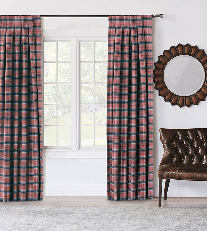 Kilbourn Plaid Curtain Panel