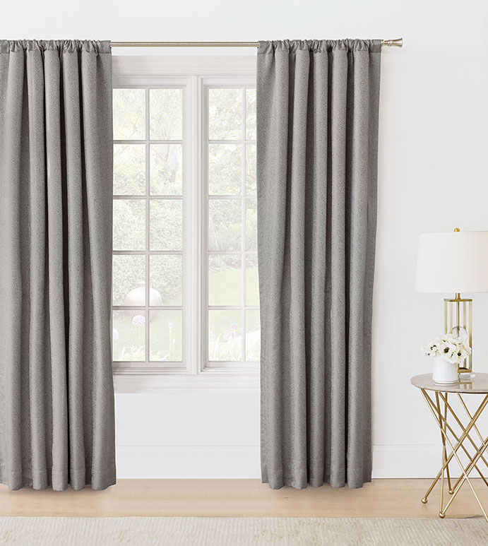 Silvio Embroidered Curtain Panel