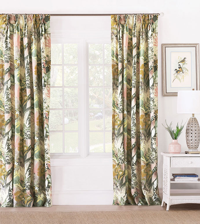 Felicity Floral Curtain Panel