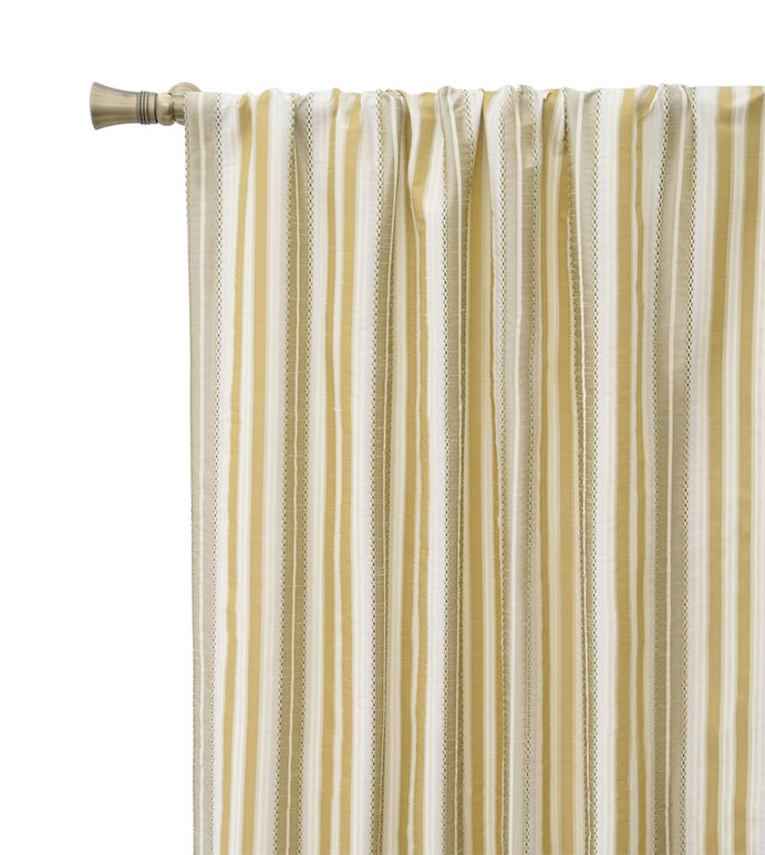 Genevieve Citrine Curtain Panel