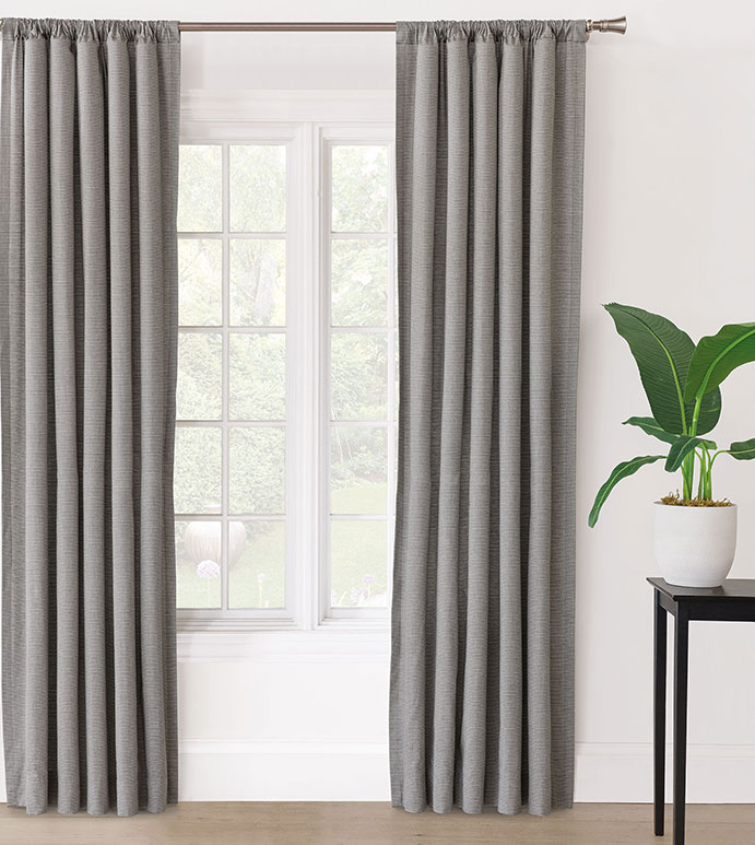 JOAQUIN HERRINGBONE CURTAIN PANEL