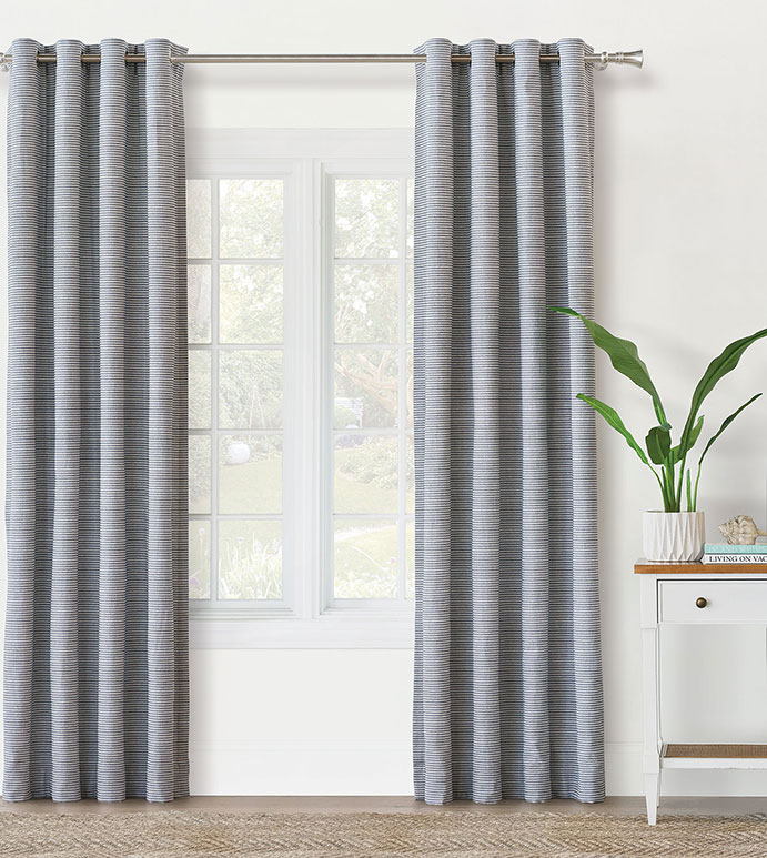 Beau Striped Curtain Panel