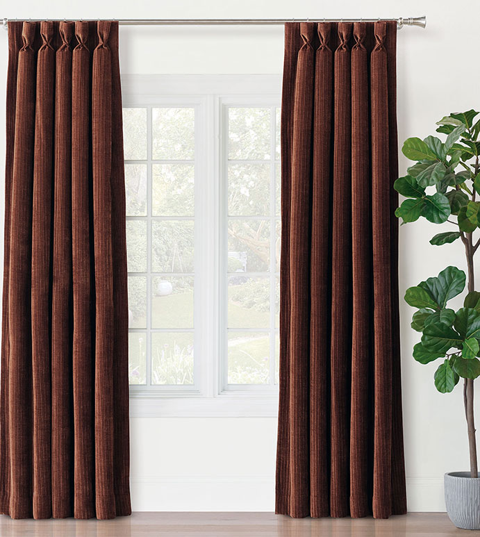 Rufus Chenille Curtain Panel