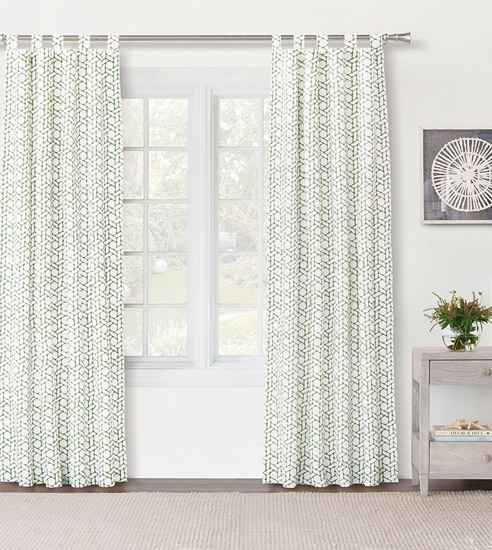 GRENADA BAMBOO PRINT CURTAIN PANEL