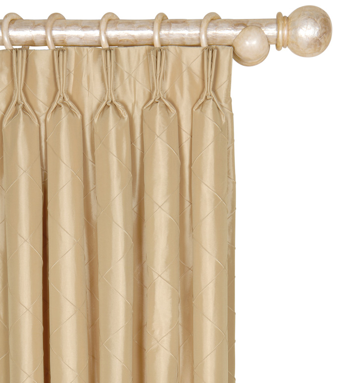 Chester Gold Curtain Panel