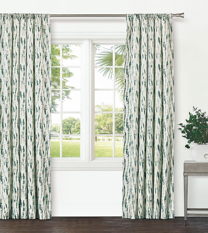 ELSPETH FAUX BOIS CURTAIN PANEL