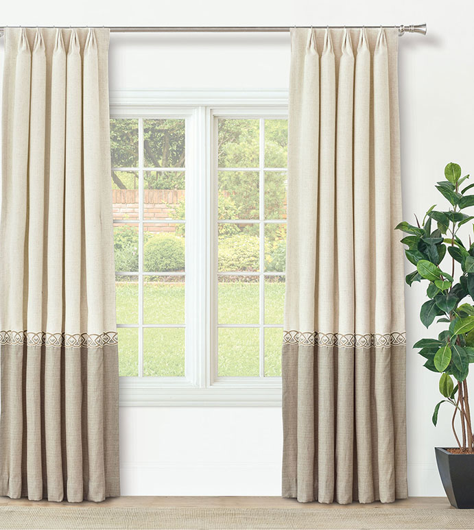 ROSECLIFF COLORBLOCK CURTAIN PANEL