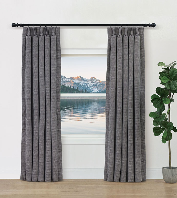 RIVER HERRINGBONE CURTAIN PANEL