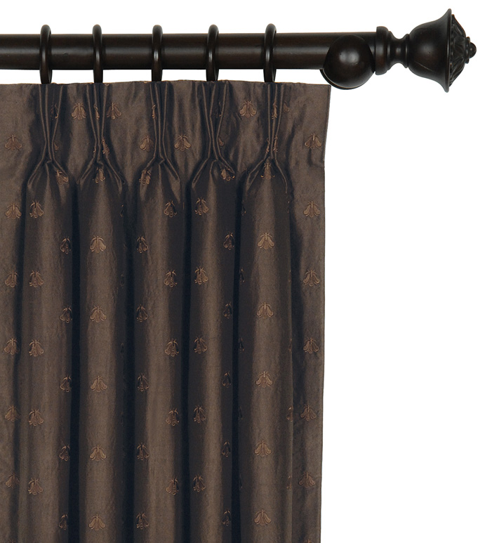 Josephine Brown Curtain Panel