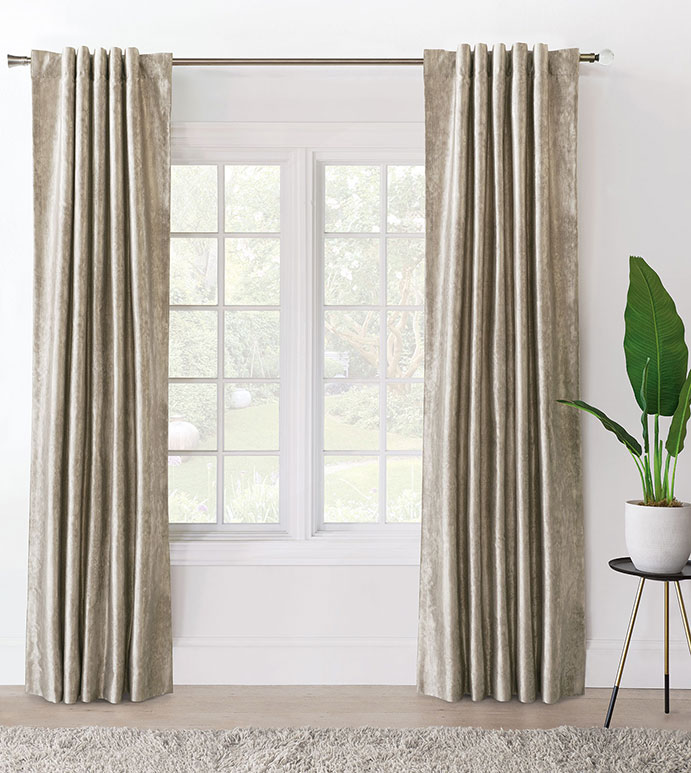 Alma Metallic Curtain Panel