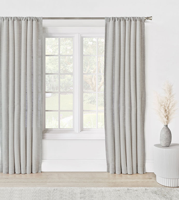 Inez Metallic Curtain Panel