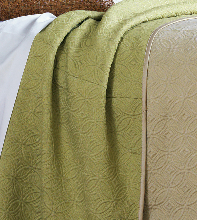 Ellora Wheat Coverlet