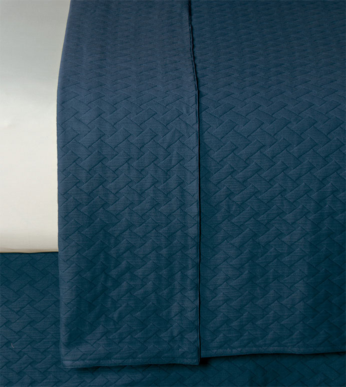 Briseyda Indigo Coverlet