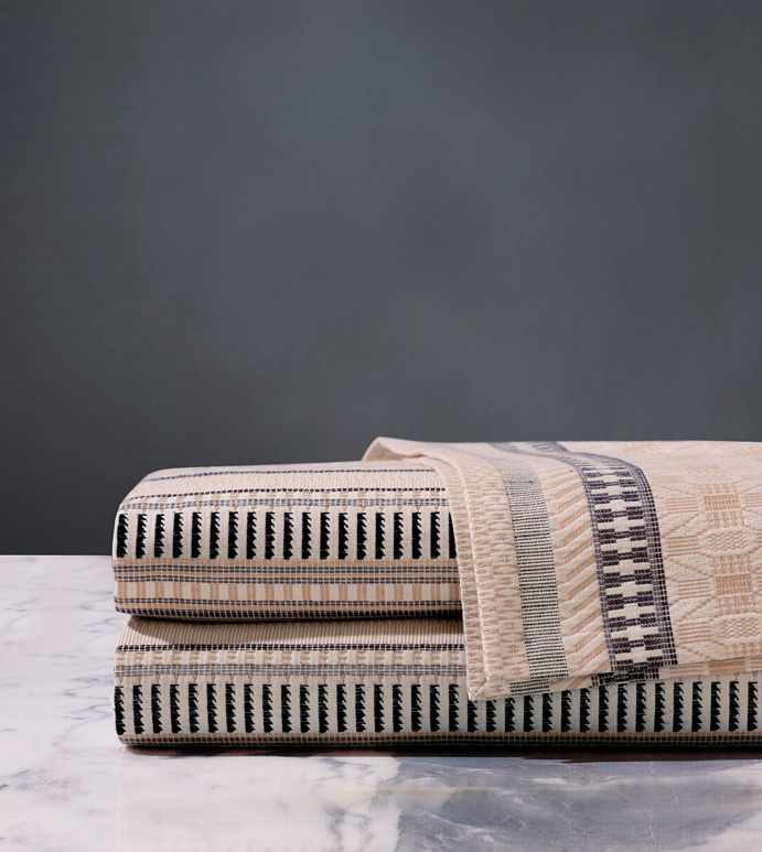Willow Matelasse Coverlet In Neutral