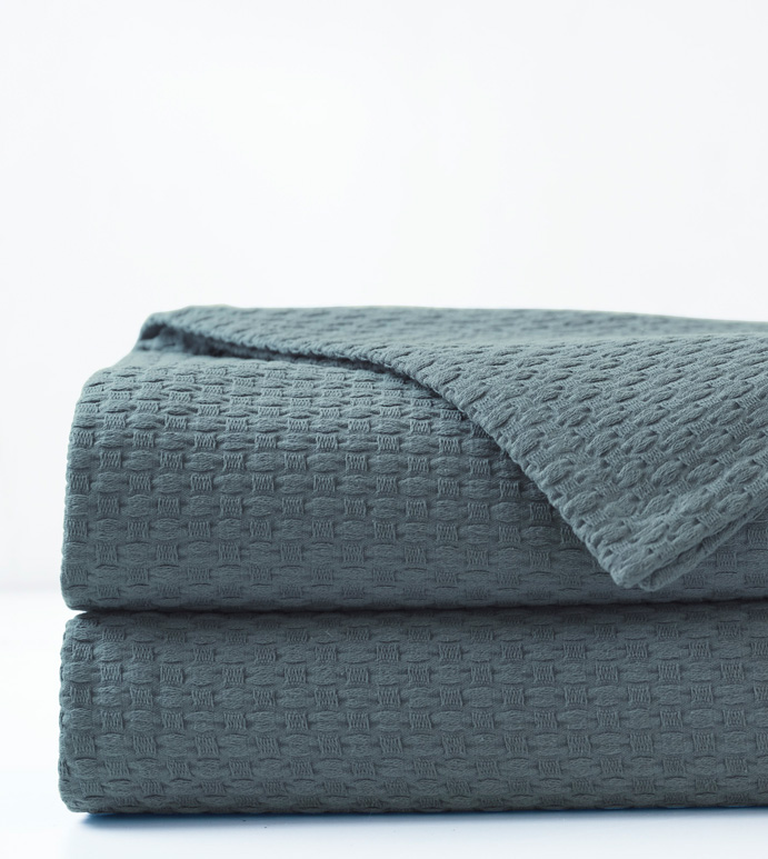 Tegan Matelasse Coverlet In Teal