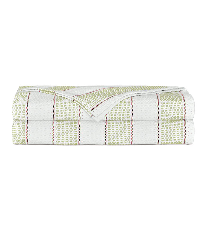 VARENNA STRIPED COVERLET