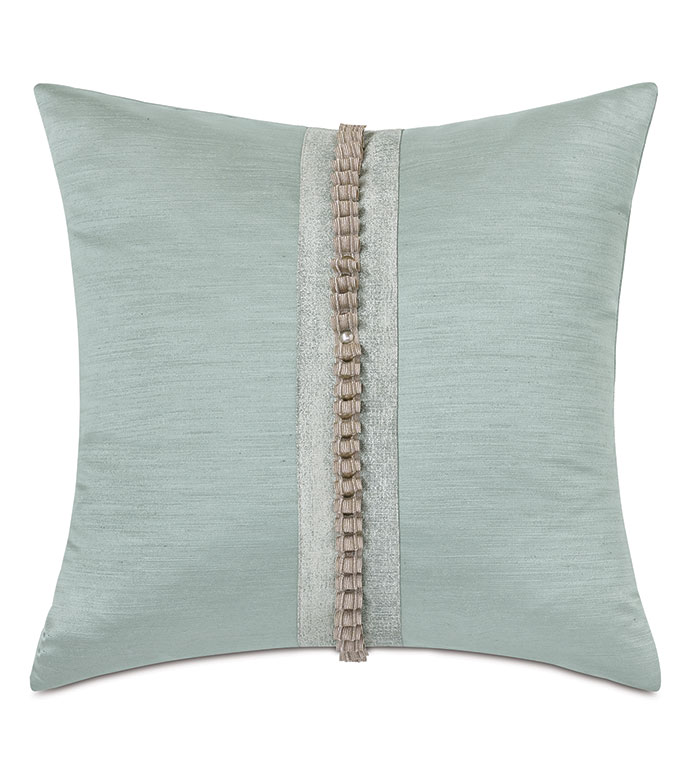 Danae Gimp Detail Decorative Pillow