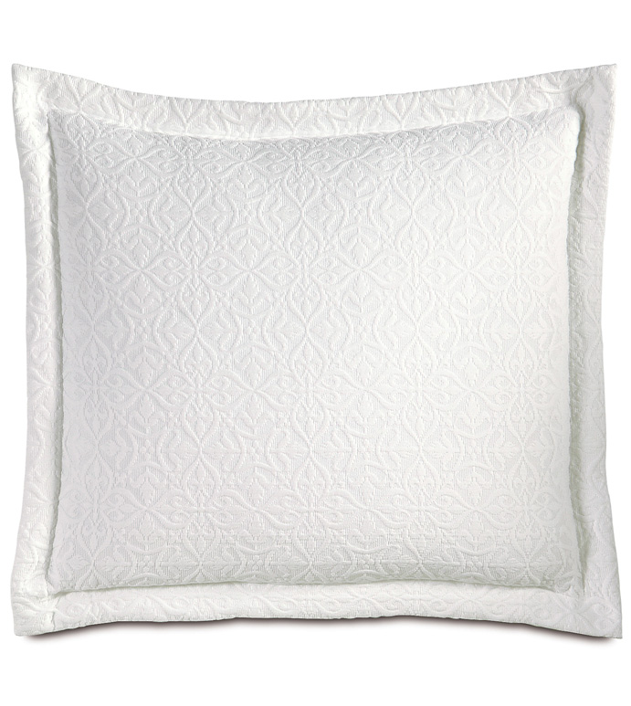 Mea White Decorative Pillow