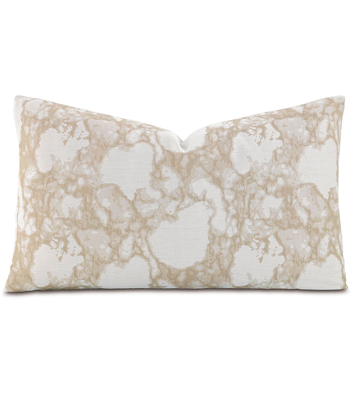 Lagos Sand Oblong Accent Pillow