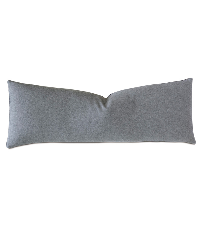 Hansel Flannel Decorative Pillow In Navy