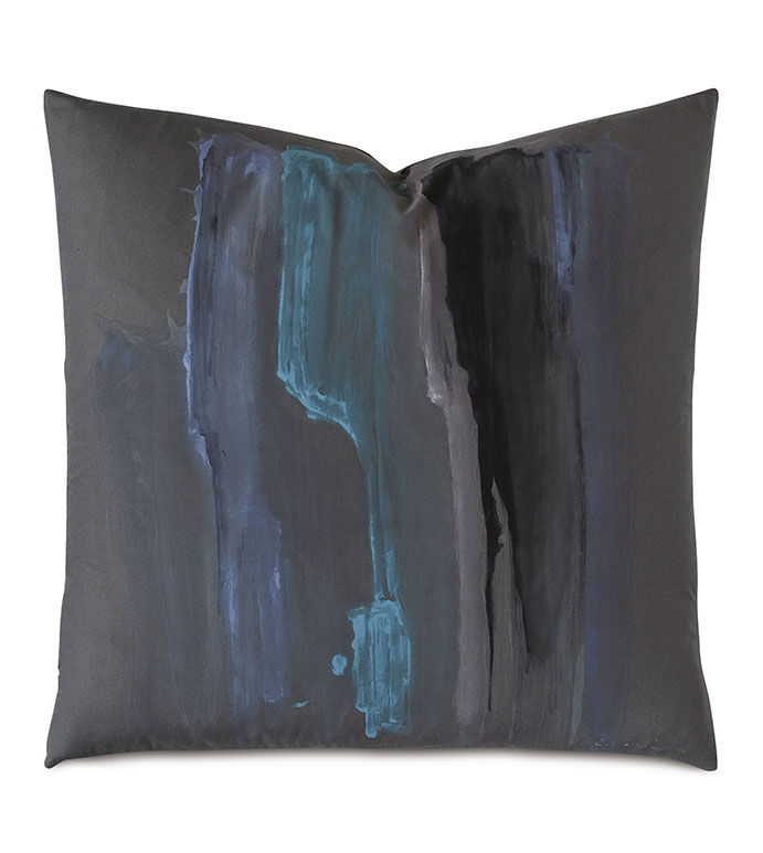 Lyra Handpainted Decorative Pillow