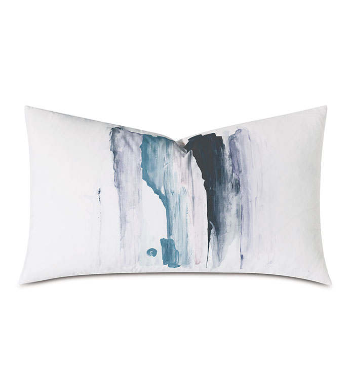 Lyra Handpainted Decorative Pillow