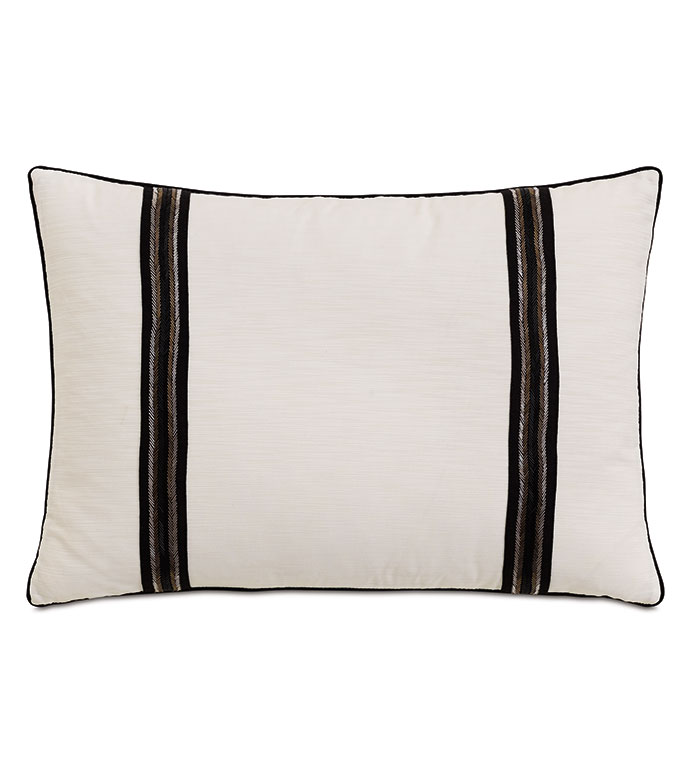 Dominique Beaded Decorative Pillow