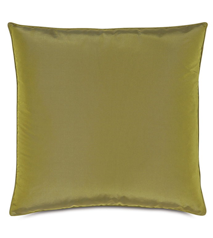 Freda Taffeta Decorative Pillow in Chartreuse
