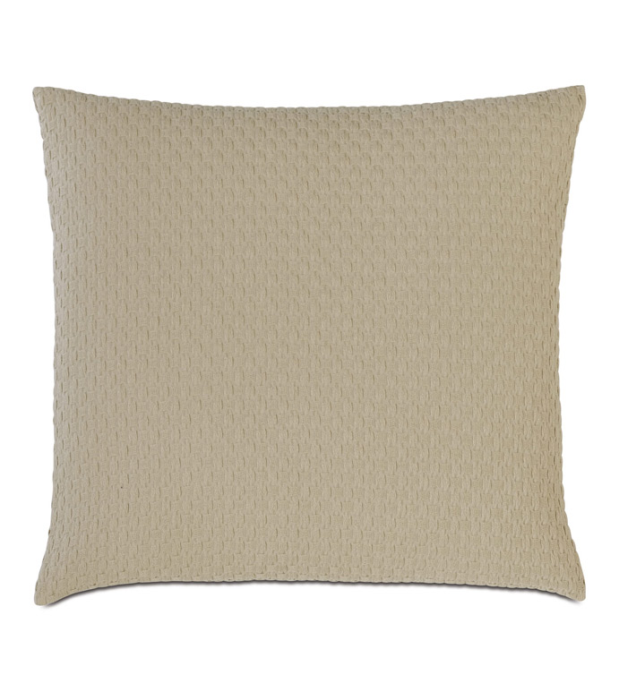 Tegan Matelasse Decorative Pillow In Sand