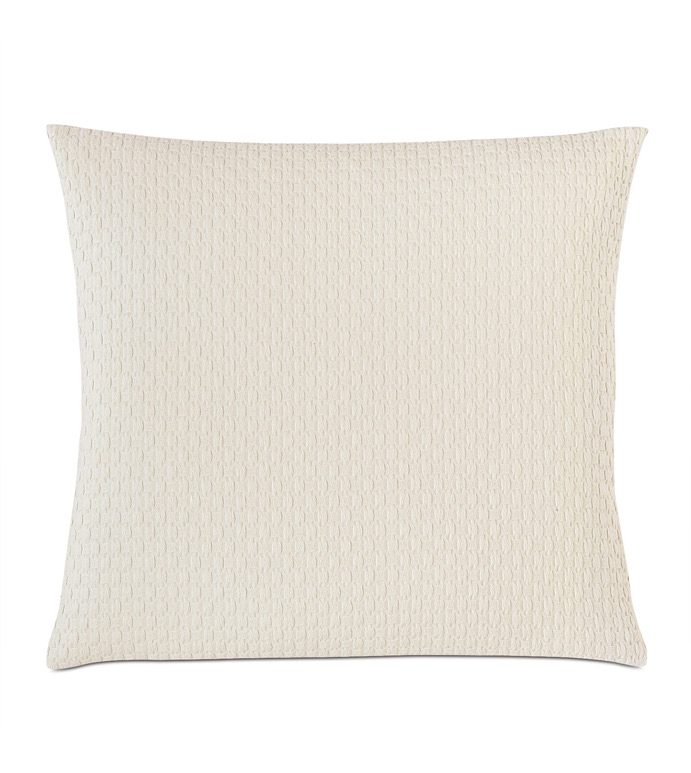 Tegan Matelasse Decorative Pillow In Ivory