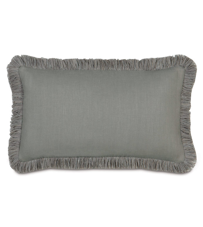 Breeze Slate With Brush Fringe