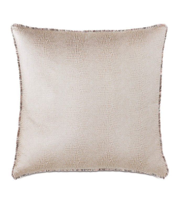 Teryn Faux Snakeskin Euro Sham