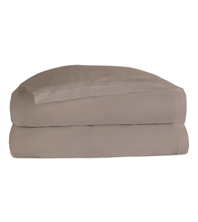 Deluca Sateen Duvet Cover in Fawn