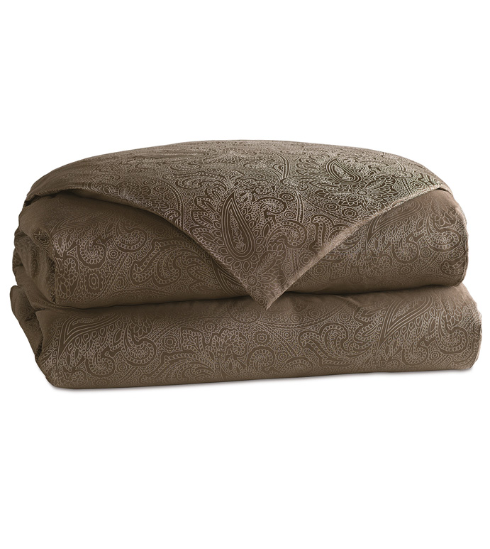 Lunetta Truffle Duvet Cover