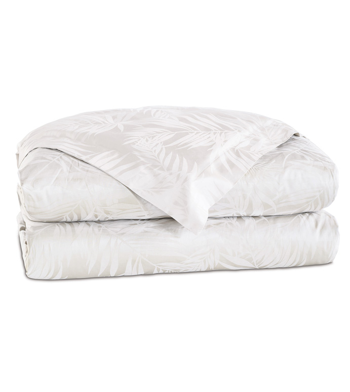 Isola White Duvet Cover